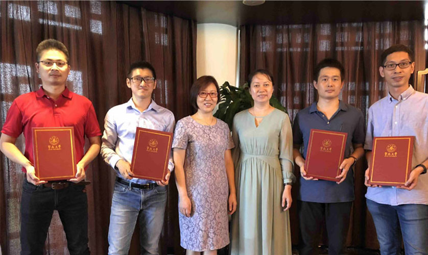 格丹纳获聘为“暨南大学化学与材料学院客座讲师”单位