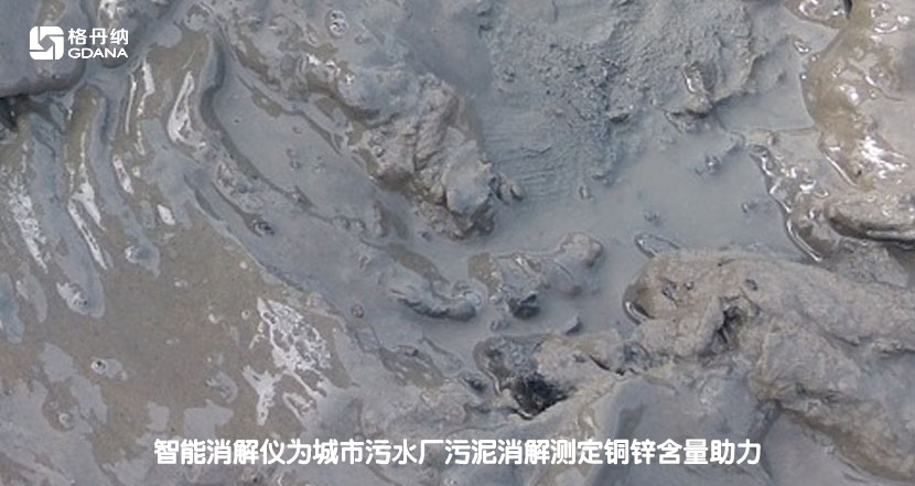 智能消解仪为城市污水厂污泥消解测定铜锌含量助力