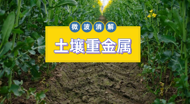 土壤金属元素测定，微波消解仪的妙用之处